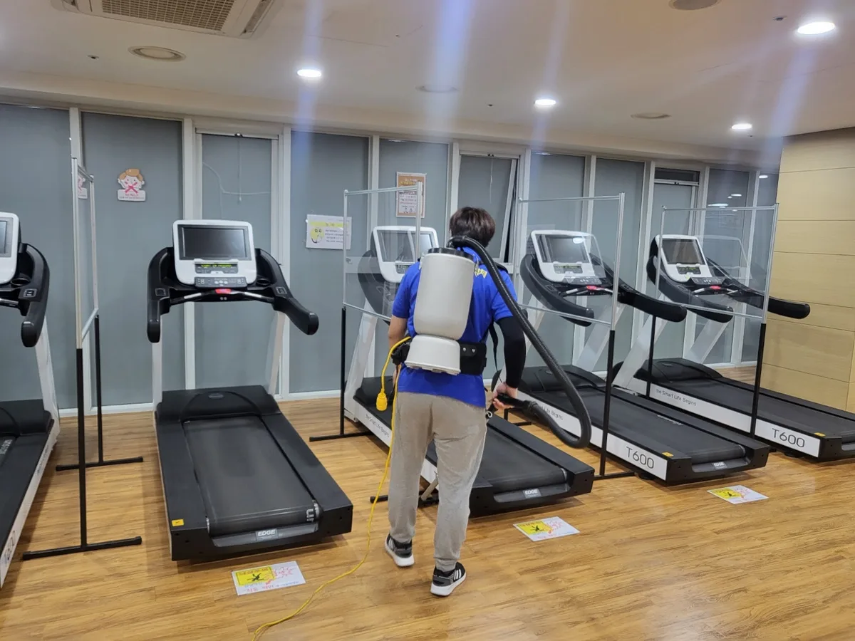 북구 읍내동 헬스장 탕비실 직원 휴게공간 위생청소 사례 - 행진크린